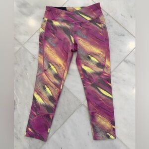 Oakley Women's Purple and Yellow Track Pants